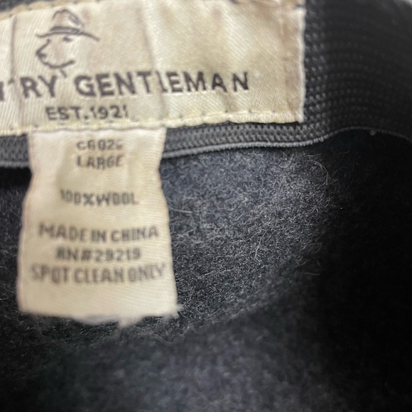 100% Wool Hat Newsboy Cabbie Cap Peaky Blinders Country Gentleman Gray Sz Large - Picture 9 of 9